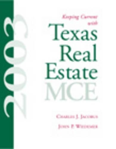 Keeping Current with Texas Real Estate, MCE