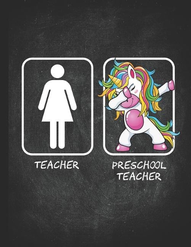 Teacher Dabbing Unicorn