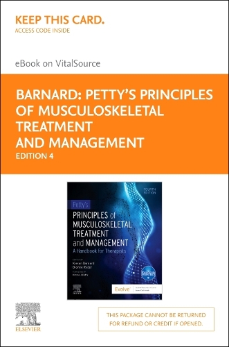 Petty's Principles of Musculoskeletal Treatment and Management - Elsevier eBook on Vitalsource (Retail Access Card)
