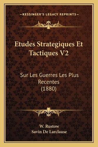 Etudes Strategiques Et Tactiques V2