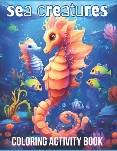 Sea Creatures Coloring Book