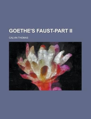 Goethe's Faust-Part II