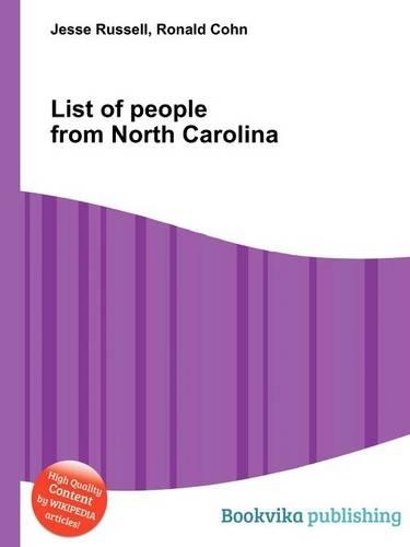 List of People from North Carolina