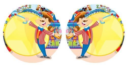 Carnival Two-Sided Decoration