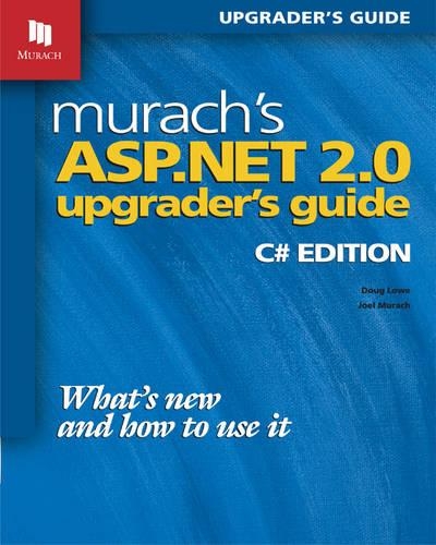 Murach's ASP.NET 2.0 Upgrader's Guide