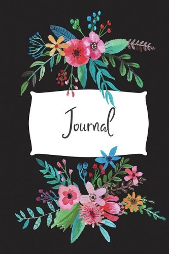 Blank Numbered Pages Journal: Flower Bouquet: : Floral Notebook And Planner: Diary For Calligraphy: 6x9, 132 pages