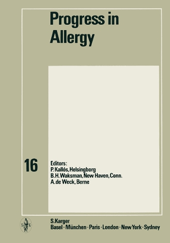 Progress in Allergy Vol. 16
