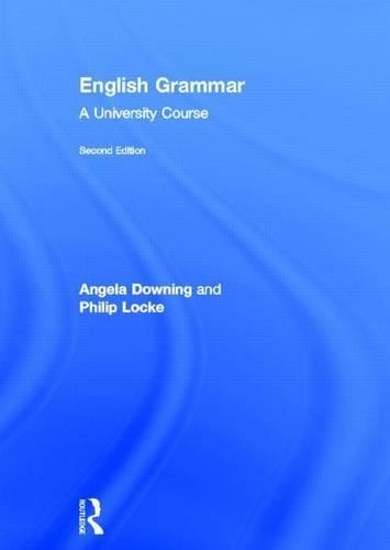 English Grammar: A University Course