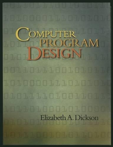 Computer Program Design