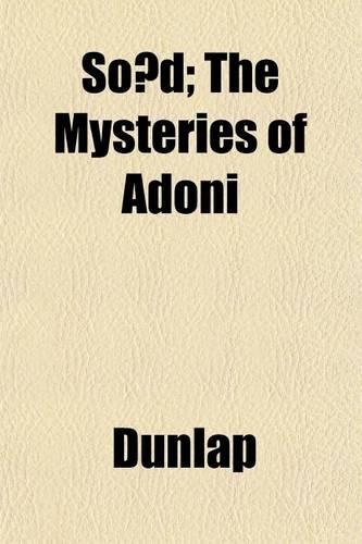 So D; The Mysteries of Adoni