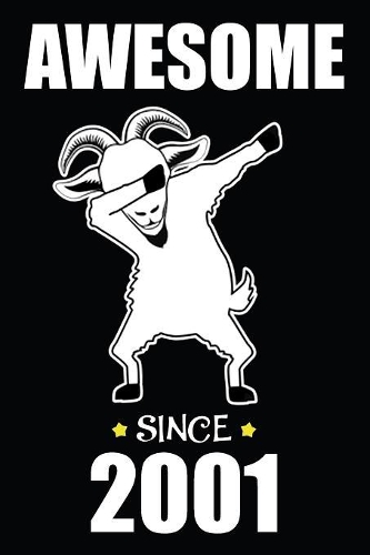 18th Birthday Dabbing Goat Edition: Blank Lined Journal, Notebook, Diary, Planner Awesome Happy 18th Birthday 18 Years Old Gift For Boys And Girls