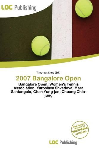 2007 Bangalore Open