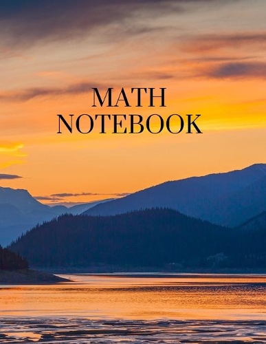 Math Notebook: 120 pages, math notebook, quad ruled workbook, 8.5 x 11 inch large soft cover journal, 5 squares per inch suited for kids and students
