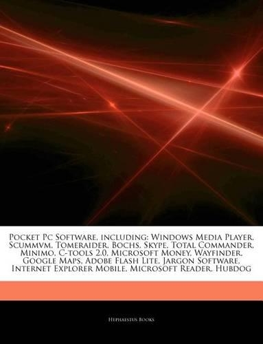 Articles on Pocket PC Software, Including: Windows Media Player, Scummvm, Tomeraider, Bochs, Skype, Total Commander, Minimo, C-Tools 2.0, Microsoft Money, Wayfinder, Google Maps, Adobe Flash 