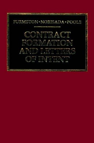 Contract Formation and Letters of Intent: (Contract law series)