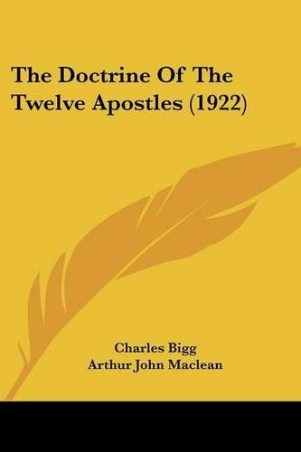 The Doctrine Of The Twelve Apostles (1922)