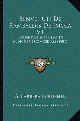 Benvenuti De Rambaldis De Imola V4