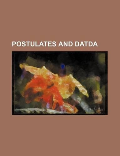 Postulates and Datda
