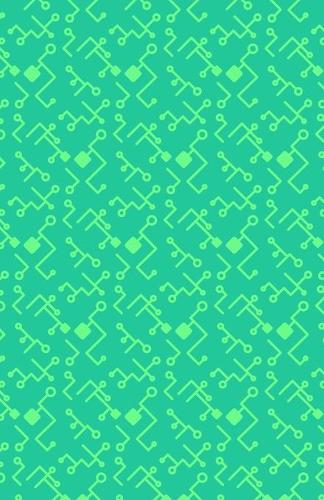 A5 Lined Notebook 110 Pages: Funny Ruled Journal High Tech Computer Engineer Programmer Purple Blue Colorful 07E. Cute Unique Student Teacher Blank Scrapbook/ Composition/ Plann