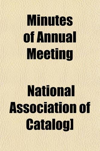 Minutes of Annual Meeting