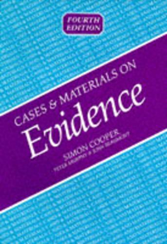 Cases and Materials on Evidence