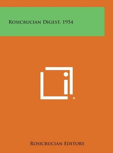 Rosicrucian Digest, 1954