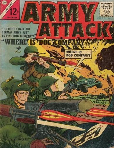 Army Attack: Volume 3 Where is dog company: history comic books, comic book, ww2 historical fiction, wwii comic, Army Attack(3 Attack)