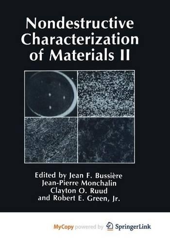 Nondestructive Characterization of Materials II
