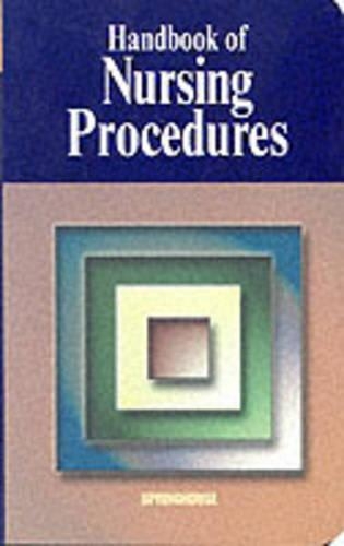 Handbook of Nursing Procedures