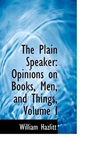 The Plain Speaker