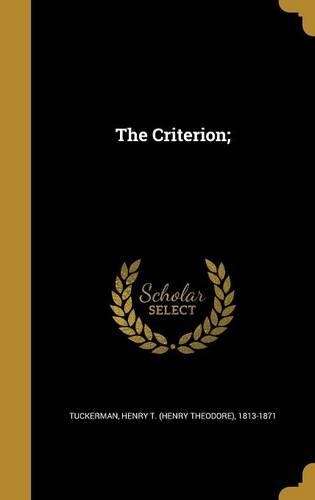The Criterion;