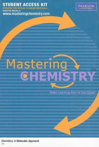 Mastering Chemistry® Student Access Kit for Chemistry: A Molecular Approach