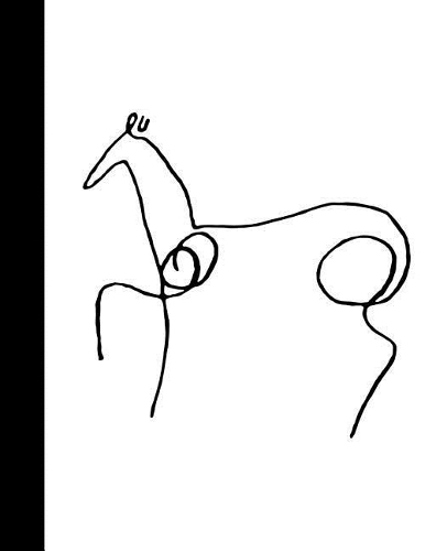 Premium Notebook: Horse - Pablo Picasso College Ruled Notebook Journal