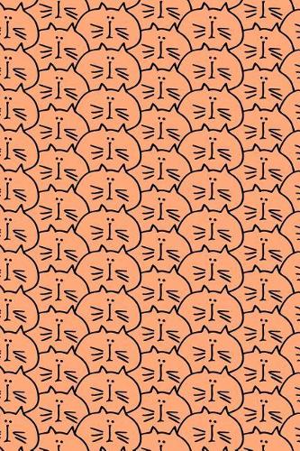 Bullet Journal Notebook for Cat Lovers Crowd of Cats Pattern 7: 112 Page Numbered Dot Grid Bullet Journal with Index Pages and Key Pages in Portable 6 X 9 Size.