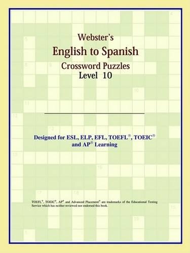 Webster's English to Spanish Crossword Puzzles