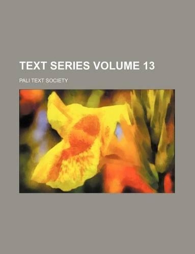 Text Series Volume 13