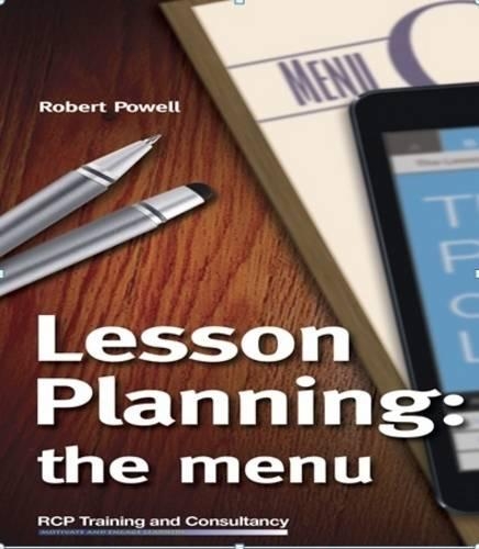 Lesson Planning: The Menu