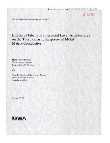 Effects of Fiber and Interfacial Layer Architectures on the Thermoplastic Response of Metal Matrix Composites
