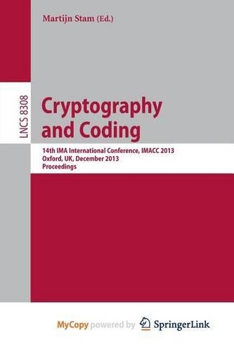 Cryptography and Coding