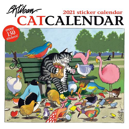 B. Kliban Catcalendar 2021 Sticker Calendar