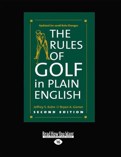 The Rules of Golf in Plain English