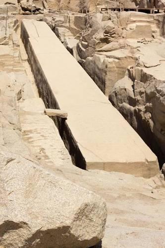 The Unfinished Obelisk in Quarry at Aswan Egypt Journal
