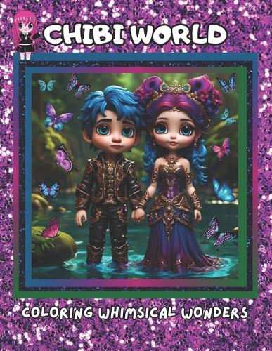 Chibi World: Coloring Whimsical Wonders(Whimsical Worlds)