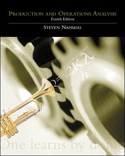 Production and Operations Analysis with Student CD-Rom