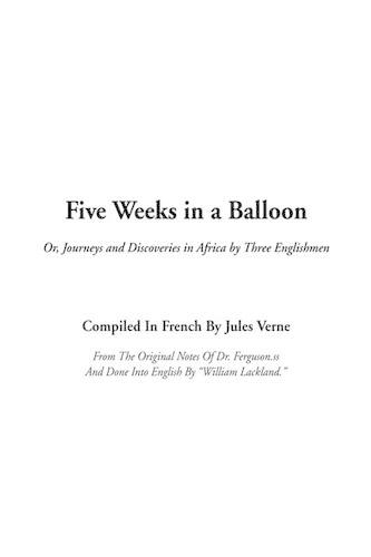 Five Weeks in a Balloon