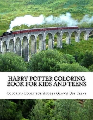 Harry Potter Coloring Book for Kids and Teens