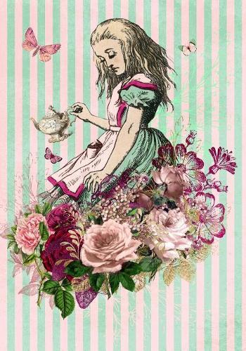 Alice in Wonderland Composition Book