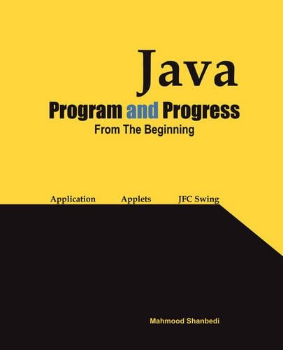 Java Program and Progress