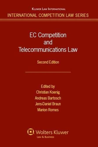 EC Competition and Telecommunications Law