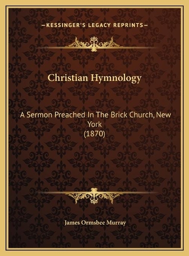 Christian Hymnology